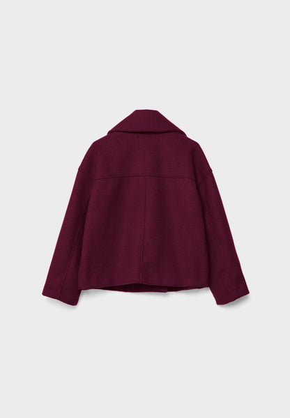Veste Courte Décontractée Avec Détails Boutonnés Pour Femme | Automne