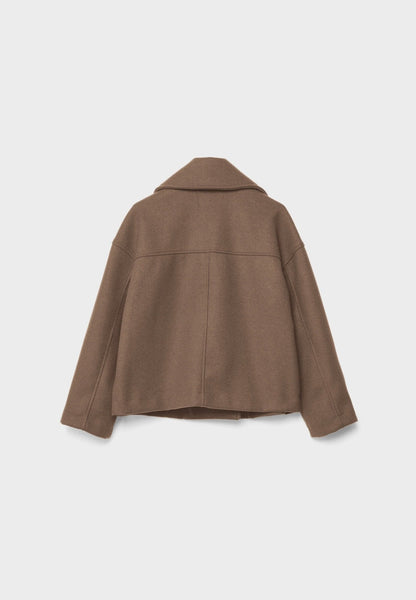 Veste Courte Décontractée Avec Détails Boutonnés Pour Femme | Automne