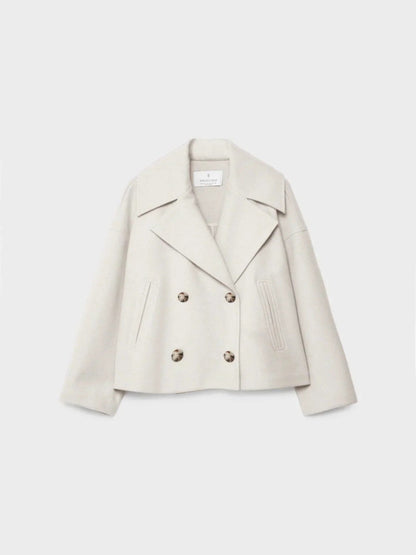 Amelia | Veste Croisée Classique | Double Boutonnage