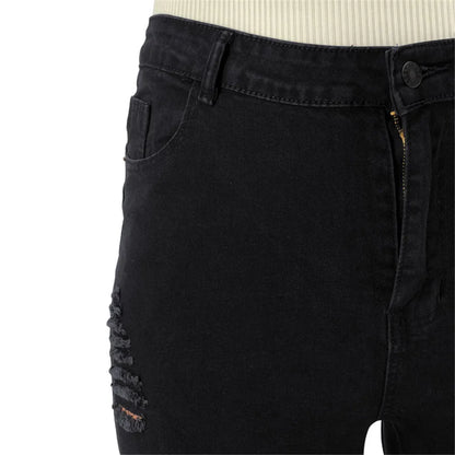 Jeans Extensibles Grandes Tailles Pour Femme | Avec Fermeture Éclair
